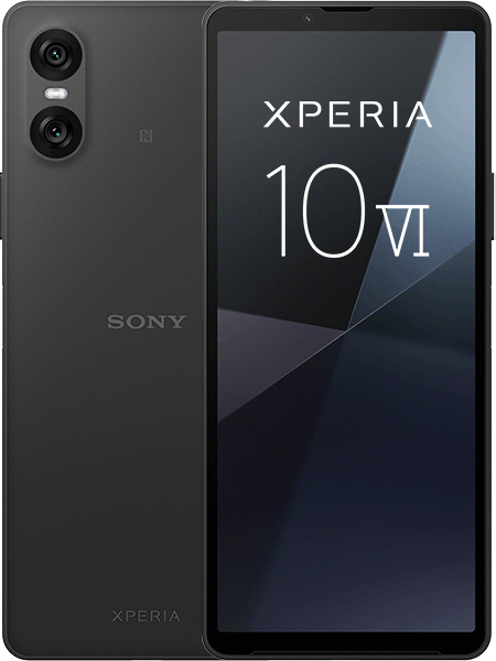 Sony Xperia 10 VI Schwarz + Sony WF-C700N Gojischwarz